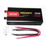 Инвертор (преобразователь) 12V-220V 6000W (чистый синус)